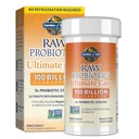 Garden of Life Raw Probiotics for Women and Men Ultimate Care 100 Billion CFU Shelf Stable & Zinc Supplements 30mg High Potency Raw Zinc and Vitamin C Multimineral Supplements