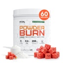 RIVAL NUTRITION Powder Burn Pre-Workout Energy Powder for Men and Women I Watermelon Candy, 60 Servings ← Clean Ingredients I 3g L-Citrulline, 3.2g Beta-Alanine y 200mg Natural Caffeine Per Serving