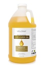 velona Cod Liver Oil - 64 Fl Oz Ø 1000A/100D IU/g Omega 3 Vitaminas A &amp; D3 ← Norwegian Arctic Óleo Nórdico Sosteniblemente Fuentedo ← Peluquería, Cuerpo y Cuidado de la Esquía