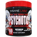Insane Labz Psicotic, High Stimulant Pre Workout Powder, Extreme Lasting Energy, Focus and Endurance with Beta Alanine, Creatine Monohydrate, DMAE, 60 Srvgs, Watermelon