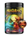 Subterráneo Bio LabsTM Panda Supps - Pandamic Extreme Pre-Workout V2: Focus, Pump and Energy for Men and Women (25 Servings)(Peach Gummy Rings)