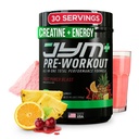 JYM Supplement Science Pre JYM Plus Fruit Punch Pre-Workout Powder, Amino Nitrates, Creatine, Betaine, Nootropics, BCAA’s, for Men &amp; Women, 30 Servings