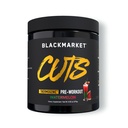BLACKMARKET CUTS Pre Workout - Flavored Energy Powdered Drink Mix for Men &amp; Women, Great for Muscle Definition, Thermogenic, Creatine Free (Watermelon, 30 Servings)