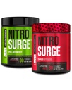 Nitrosurge Pre-Workout Jacked Factory en Watermelon & Fruit Punch Nitrosurge Shred Thermogenic Pre-Workout for Men &amp; Women