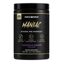 Maniaco de la Serie Negra Anabólica, Polvo de Pre-Workout, soporta óxido nítrico, bombas musculares y sintesis de proteínas*