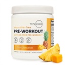 Tipo Zero Clean Stim Free Pre Workout Powder + Nitric Oxide Booster con L-Citrulline Malate, Arginine AKG, Beta Alanine - Caffeine &amp; Stimulant Free - Pineapple Mango Flavor, 21 Servings