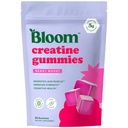 Bloom Creatine Monohydrate Gummies, 5g Por Serving, Sugar Free Creatine Gummy for Workout, Strength, Cognitive Health & Lean Muscle Support, Gluten Free ' Non GMO, Berry Boost, 36 Gummies, 12 SVG