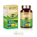 Lutein Eye Vitamins Supplement for Adults - 90 Capsules, Supports Eye Health with Zeaxanthin, Zinc, Vitamins C &amp; E, Vegan Formula for Blue Light Protection &amp; Macular Support (1)