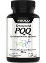 PQF fermentado (99,7%+ Puro) – Apoyo Mitocondrial, Boost de Energía, Salud cerebral del corazón, mejor sueño – Suplemento No GMO