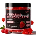 Creatina para Mujeres 5000 MG, Gummies de Creatina, Suplemento de Monohidratos de Creatina para el Crecimiento del Musculo, Fuerza &amp; Apoyo Energético, Azúcar Free Pre Workout Gummies 120 Conde Raspberry Flavor