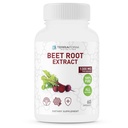Red Beetroot Extracto 1300mg por Serving – Powdered Beetroot Suplemento - 60 cápsulas - 1 mes – Vegan Friendly - Hecho en Estados Unidos