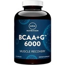 MRM Nutrition BCAA+ Muscle Recovery 6000 mg - para Mujeres y Hombres - 6g de Aminoácidos por Serving, Complejo de Suplemento de Recuperación con L-Glutamina, Vegan, Gluten-Free - 25 Servimientos