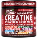 Limpia Nutra Creatine Powder para Hombres + HMB BCAA L Arginine L Citrulline Tongkat Ali Saw Palmetto Ashwagandha Collagen Flax Seed Turmeric Preworkout Stevia Nitric Oxide L Glutamine Amino Acids