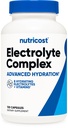 Nutricost Electrolyte Complex Advanced Hydration (120 Capsules) - 8 Electrolitos hidratantes & Vitaminas, Gluten Free, Non-GMO, Vegetarian