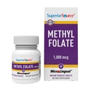 Folato de Metil de Fuente Superior 1.000 mcg - Suplemento Folato para Hombres de Mujeres - Suplemento de Folato Metilado Apoyos Sistema de Nervioso Saludable " Células de Sangre Roja - 60 Tabletas de Disolución Sublingual