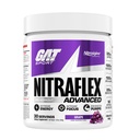 GAT SPORT, Nitraflex Advanced Pre-Workout Powder, Aumenta el flujo sanguíneo, aumenta la fuerza y la energía, mejora el rendimiento del ejercicio (Grape, 30 Servimientos)