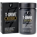InnoSupps T-Drive Magnum Testosterone Booster Enhance Peak Performance Amplificar el crecimiento muscular, aumentar los niveles de energía de Libido, Horny Goat Weed Tongkat Ali, Zinc, Fenugreek, Fat Burner 90 Caps/30 Days