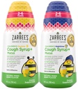 Bundle of Zarbee's Kids Cough + Mucus Daytime and Nighttime for Children 2-6 with Dark Honey, Ivy Leaf, Zinc &amp; Elderberry, 1 Pediatrician Recommended, Drug &amp; Alcohol-Free, Mixed Berry Flavor, 4FL Oz