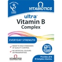 Ultra Vitamina B-Complex Tabletas - Pack de 60 Tabletas