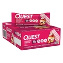 Quest Strawberry Shortcake Protein Bars, 20g Protein,12-Pack