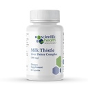 Complejo de Detox de Leche - Suplemento de soporte para hígado de grado clínico con Turmeric, Dandelion, Beet, Picrorhiza, Black Pepper – Fase I & II Detox – 60 cápsulas – No GMO