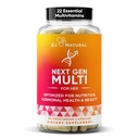 Siguiente Gen Multivitamínico para Mujeres – 22 Vitaminas optimizadas para la Inmunidad, Belleza, Cerebro, Energía, Huesos y Corazón – Vitamina C, D, E, K, Iron, B6 y DHA - 60 cápsulas blandas vegetarianas (Paquete mayo Vary)