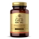 Solgar Megasorb CoQ-10 400 mg, 60 Softgels - Soportes Función cerebral - Coenzima Q10 Suplemento - Ausorción mejorada - Gluten Gratis, Dairy Gratis - 60 Servings