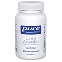 Encapsulaciones puras Lutein " Zeaxanthin - Soporta la visión general* - Mantiene el pigmento macroular y la salud ocular* - Antioxidante Soporte* - Vegan-Friendly " Non-GMO - 120 cápsulas