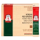 JUNG KWAN JANG Korean Red Ginseng Honey Paste Daily Stick | Poria Mushroom, Rehmannia Extract Hong Sam Jin Go Daily | Natural Energy Booster for Men & Women, Pre Workout | 30 Count