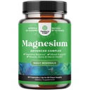 Alta Absorción Magnesio Suplemento Complejo - Oxido de Magnesio 500mg con Citrato 500mg para el sueño y el soporte de humor - Citrato puro por servicio para musculoso Stomach y Digestión