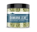 Elementos terrestres Damiana Leaf 200 Capsules, Puro ' Undiluted, No Additives
