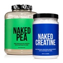 Crecimiento y recuperación del musculo vegano NAKED Creatina y 5LB Pía desenflavorada