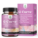 G-Curve Butt and Breast Growth Capsules - Horny Goat Weed for Butt Growth Support - Advanced Herbal Formula with Muira Puama & Maca Root - Supports Bigger Butt, Bigger Breast - Easy to Swallow -120Ct