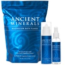 Antiguos Minerales Bromas de baño de magnesio - Espray de aceite de magnesio y Loción de magnesio - Pura Genuina Zechstein Chloride