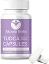AIKOURA TUDCA 800mg – Suplemento de apoyo al hígado – 60 cápsulas vegas con cardo de leche, Ginseng " Ashwagandha – promueve Gut " salud general.