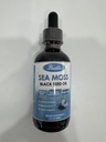 (2 Pack) Sea Moss Black Seed Oil Drops with Burdock Root, Bladderwrack &amp; Vitamin C Vitamin D3, Irish Sea Moss Drop for Immune System, Gut, Skin & Energy