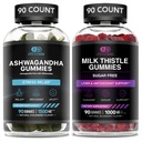 EFECTIVA NUTRA Ashwagandha Gummies " Milk Thistle Gummies