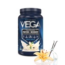 Vega Proteína + Recuperación, Vainilla – 30g Vegan Proteína, Dairy & Gluten Gratis, Probióticos, NSF Certificado, 28.8 oz (20 Servimientos)