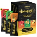 Ambrosia Fasting Electrolytes Powder ← EAA Amino Acids, BCAA &amp; HMB ← Sugar Hydration gratis con Coconut Water TEN Vegan, Gluten Free ← 24 Single Serve Packets ← Variety Pack