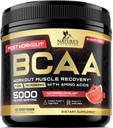 Powder de la bebida de recuperación muscular con BCAA, L-Glutamina & Amino Acids - Mejores suplementos de recuperación muscular para el entrenamiento de postes - Sugar gratis, Ramada de la cadena Aminoácidos Suplemento para Hombres - 45 Servimientos