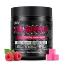 EAA Gummies - 2:1 BCAA Fórmula (8300mg) - Aminoácidos esenciales para la recuperación muscular y resistencia - No GMO, Gluten Gratis, Azúcar Libre, Vegetariano, Sabor de Fresa - 90 Conde