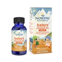 Naturales nórdicos Vitamina D3, Desarrollado - 0.76 oz - 400 UI Vitamina D3 - Huesos saludables, Soporte de sistema inmunitario, Retremidades normales del sueño - No GMO, Vegetariano certificado - 90 Servimientos