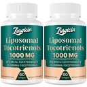 Vitamina E Tocotrienols - Liposomal Tocotrienols Suplemento 1000mg, Altamente Absorbable Delta Tocotrienol y Gamma Tocotrienol para la salud ósea, y soporte antioxidante, 120 Softgels