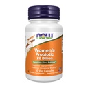 AHORA Suplementos Alimentarios, Probiótico de Mujeres, 20 Billones, Especialmente Formulados usando Tres Strains Probióticos Testados Clínicamente, 50 cápsulas de Veg