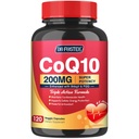 CoQ10 200 mg con PQQ & Shilajit - Alta absorción con bioperina Coenzima Q10 Suplementos - Potencial antioxidante para la salud del corazón y la producción de energía - 120 cápsulas vegetales