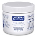 Encapsulaciones puras Probiótico 123 ← Apoyo Probiótico Infantil para Microflora Intestinal Saludable* ← 2.1 Ounces