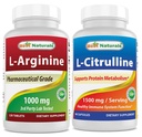 Mejores Naturales L-Arginina 1000 mg &amp; L-Citrulline 1500mg