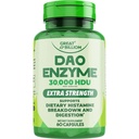 DAO Enzyme (Diamine Oxidase) - Enzymes Digestivos para Hombres Mujer - 30,000 HDU - Gut Health Supplements - Digestive Health Histamine Support - Enzymes for Digestion - 60 cápsulas