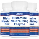 DAO Enzyme Suplemento Histamine Diamine Oxidase Suplemento para la Digestión Smooth - Hecho en EE.UU. - 60 Softgels (3 Botellas)