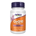 AHORA Suplementos de Alimentos, CoQ10 60 mg, Grado Farmacéutico, Forma All-Trans de CoQ10 Producido por Fermentación, 60 cápsulas de Veg